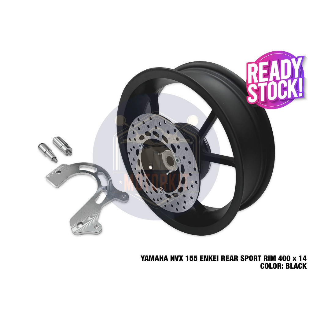 YAMAHA NVX NVX 155 NVX155 AEROX155 AEROX 155 ENKEI SPORT RIM REAR RIM ...