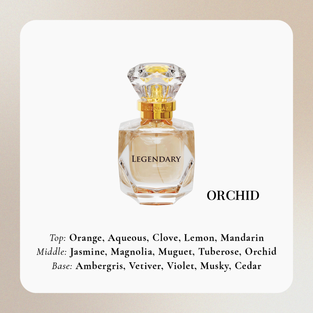 Legendary® Orchid Eau De Parfum EDP Perfume (30ml) | Minyak Wangi