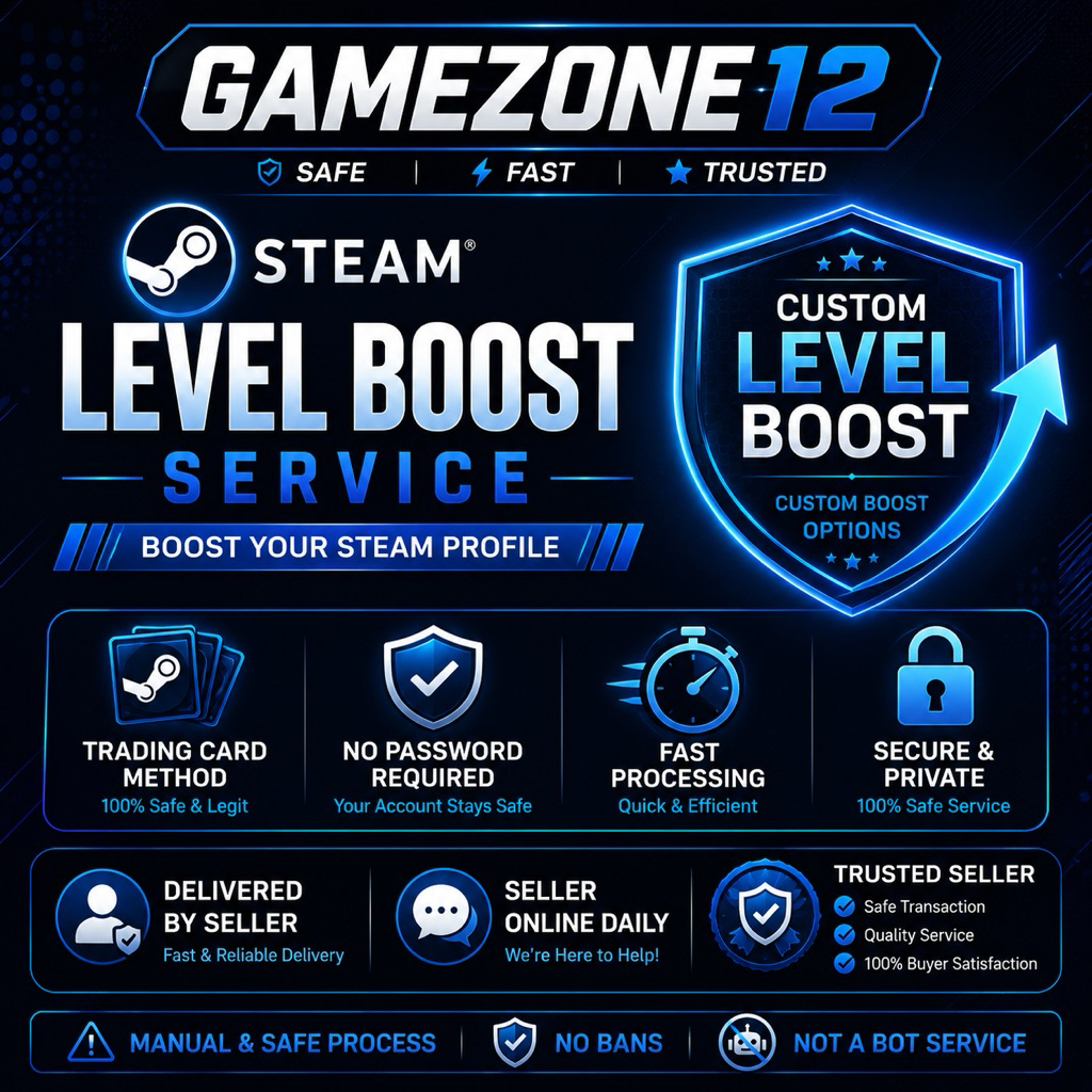 Steam Account Level UP Service Via Card | Shopee Malaysia