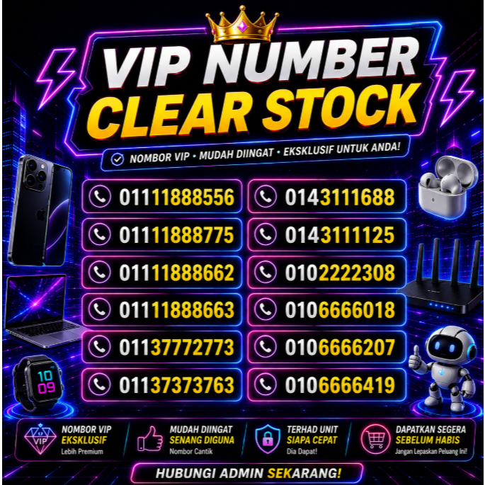 MASTER VIP NUMBER, Online Shop | Shopee Malaysia