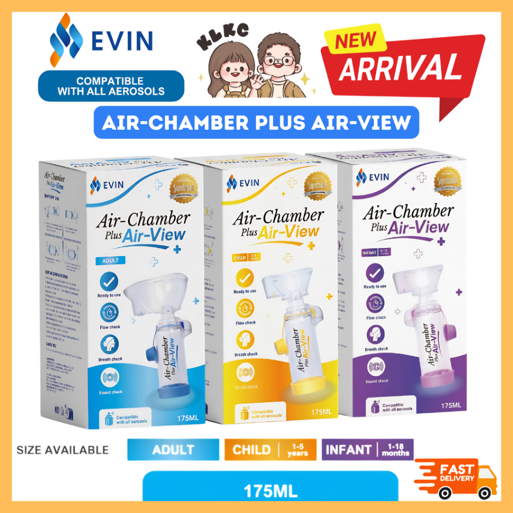 (CHEAPEST/MDA APPROVED/READY STOCK) EVIN Air-Chamber Plus Air-View ...