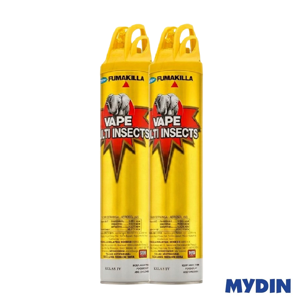 Fumakilla Vape Multi Insects Aerosol (2 x 600ml) | Shopee Malaysia
