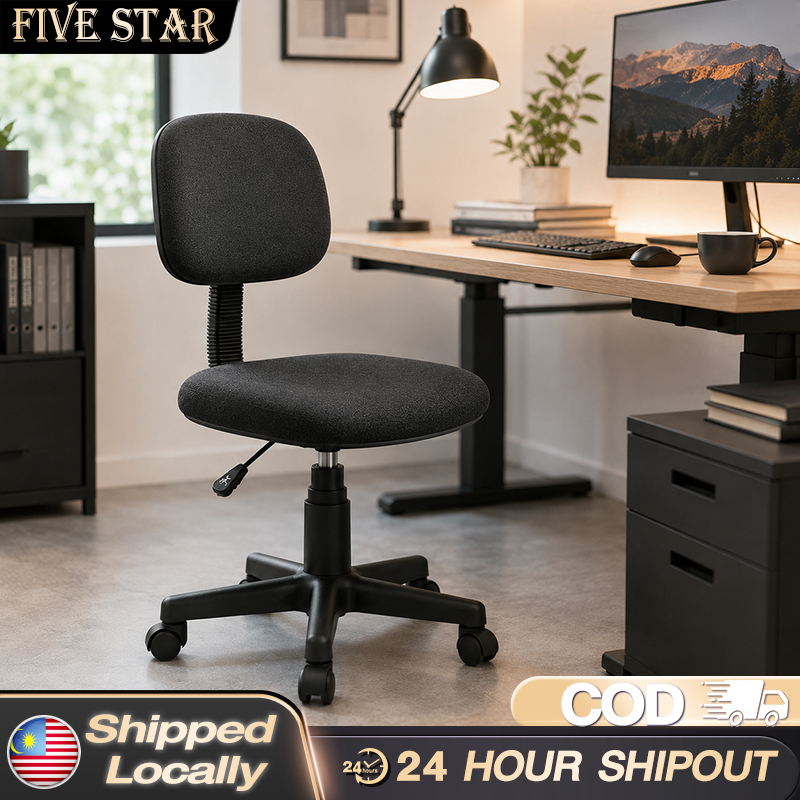 【FIVE】Space Saving Office Chair Compact Study Chair Kerusi Pejabat ...
