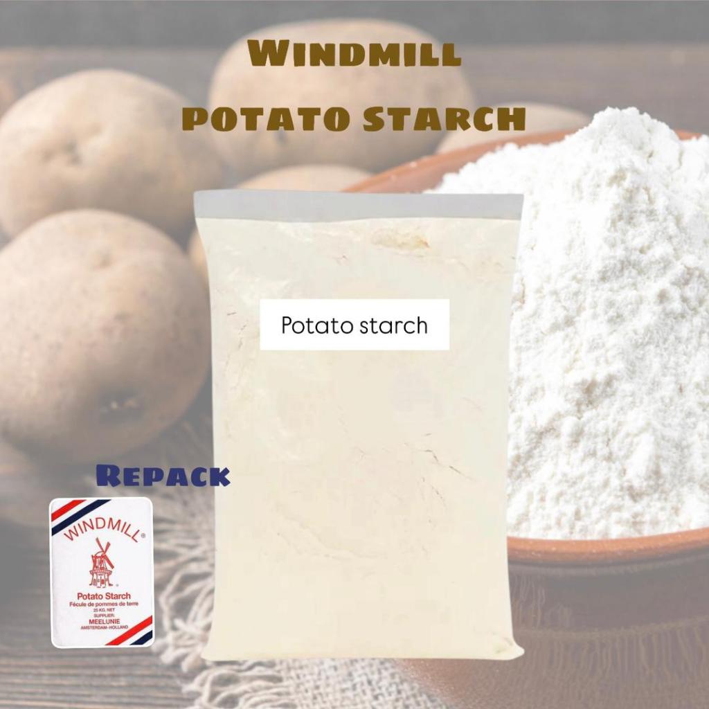 WINDMILL POTATO STARCH/ TEPUNG KENTANG (REPACK) 500G/ 1KG | Shopee Malaysia