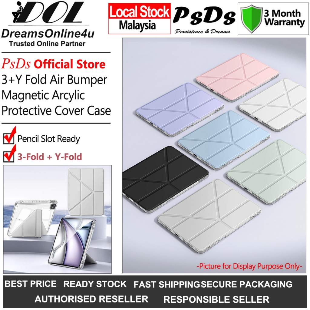 PsDs Redmi Pad 2 9.7 inch 2026 2604ERP4DG 3YF Y-Fold Pencil Holder Air ...