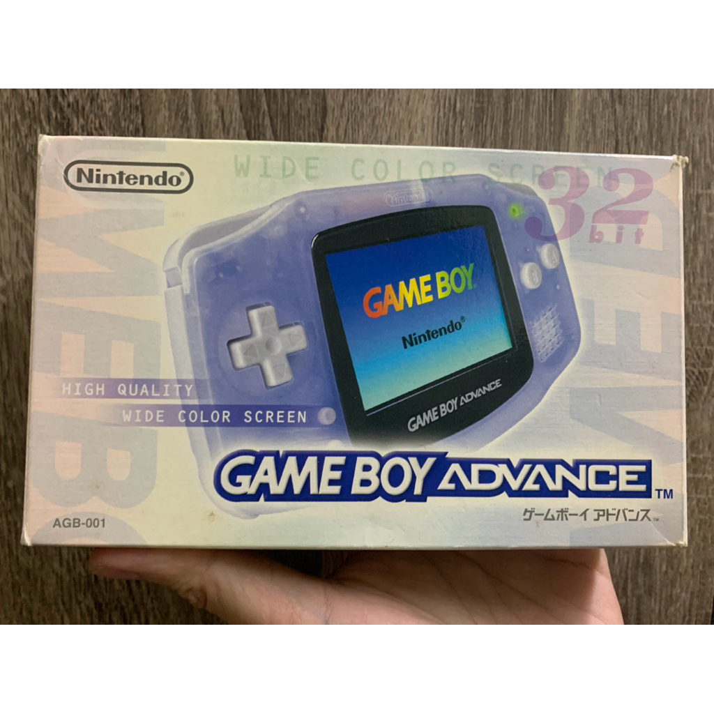 (Box)Nintendo Gameboy Advance - Milkwhite | Shopee Malaysia