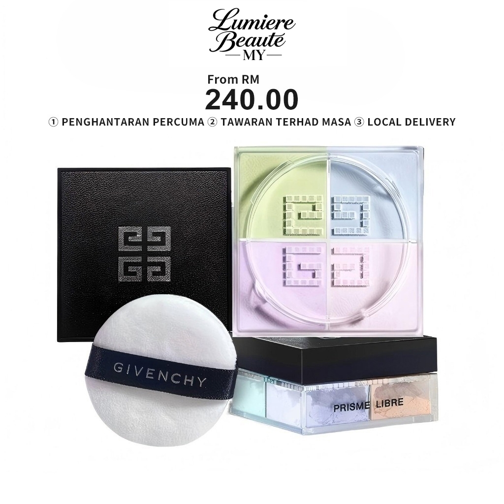 [Local Spot]Givenchy 4-Color Loose Powder #1/#2/#3Waterproof & Oil ...