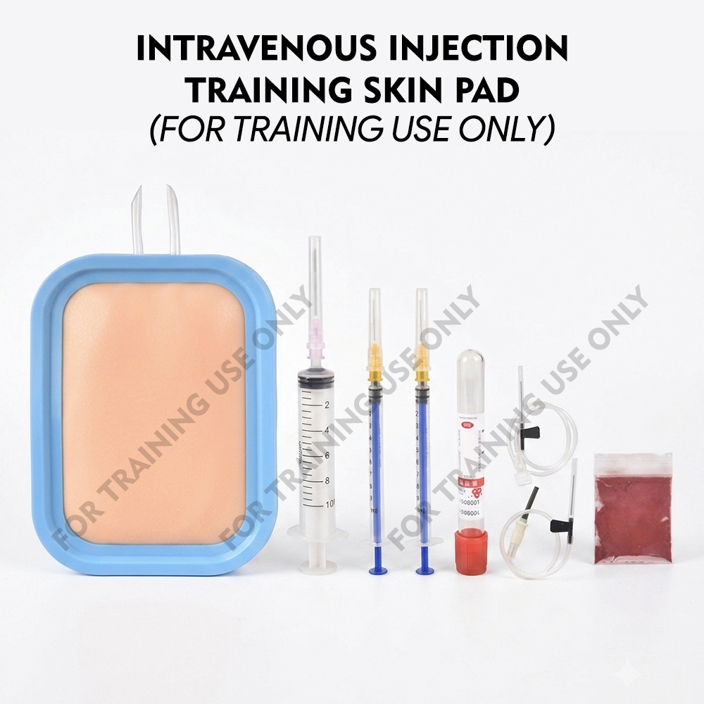 Skin Pad With Veins For Intravenous IV Injection & Suturing Training 3 ...