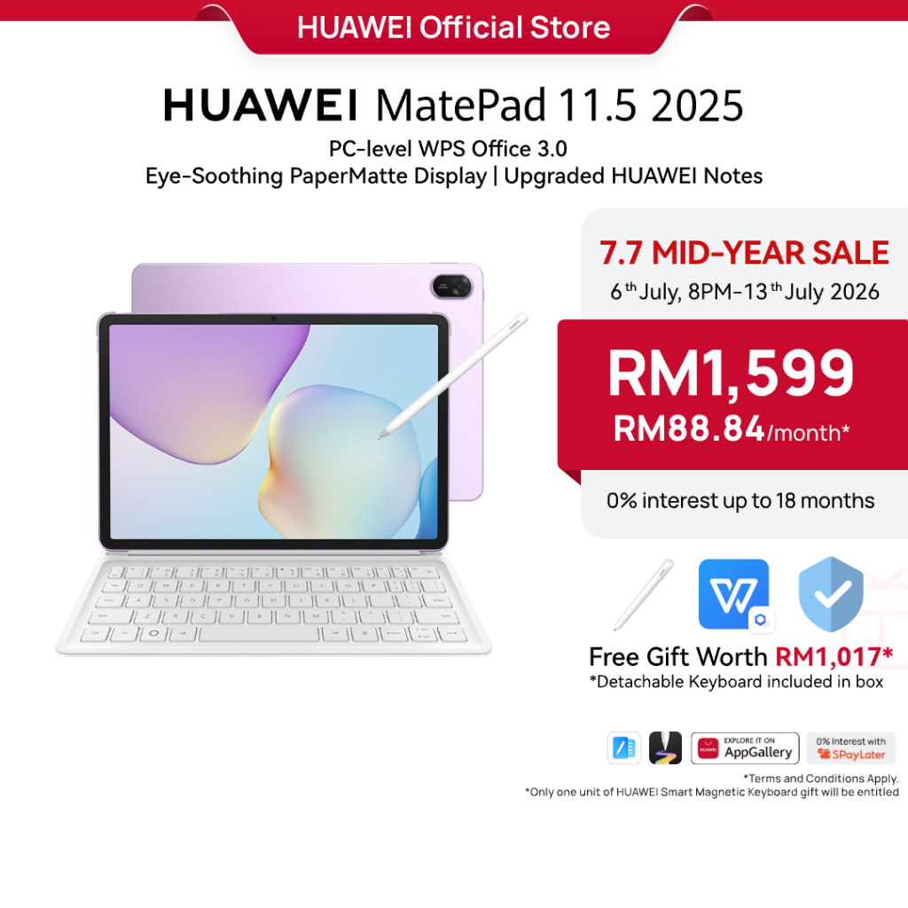 Buy huawei matepad 11.5 Online With Best Price, Jul 2026 | Shopee Malaysia