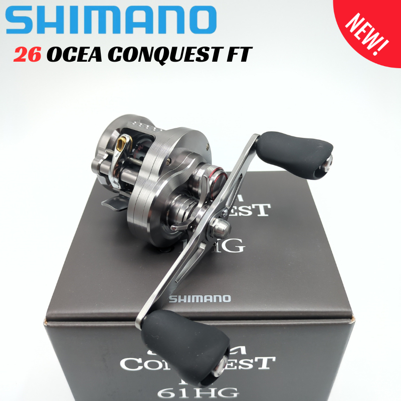 SHIMANO 26 OCEA CONQUEST FT 61MG / 61HG BC Reel Finesse Tai Rubber