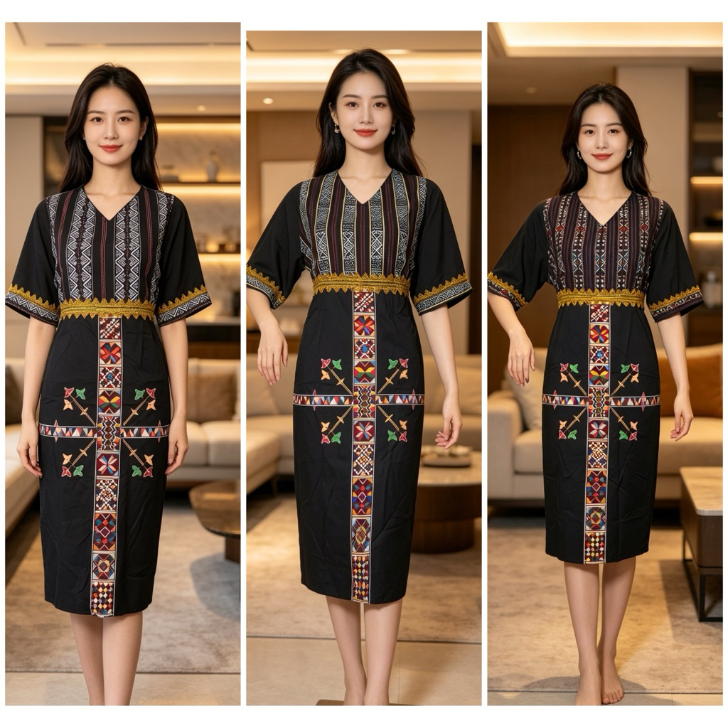 DRESS MINI RUNGUS BORNEO MODERN 45kg-70kg | Shopee Malaysia