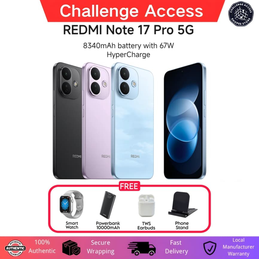 Buy redmi note 17 5g Online With Best Price, Oct 2026 | Shopee Malaysia