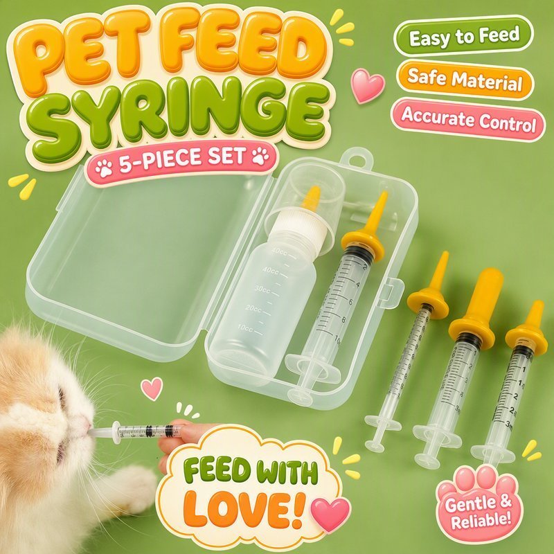 Kitten Feeding Syringe Kit