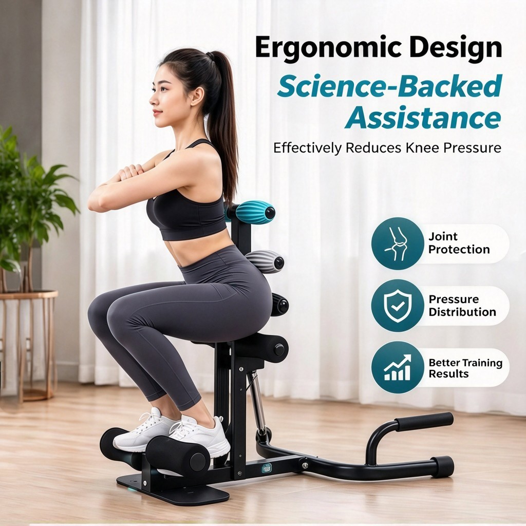 Premium grade squat rack for home, multi-purpose exercise equipment ...