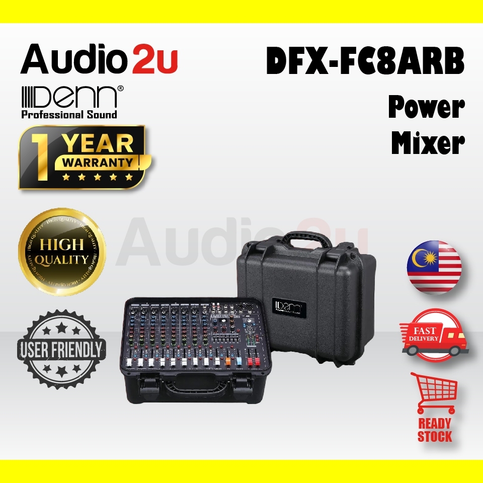 DENN DFX-FC8ARB Power Mixer | Shopee Malaysia