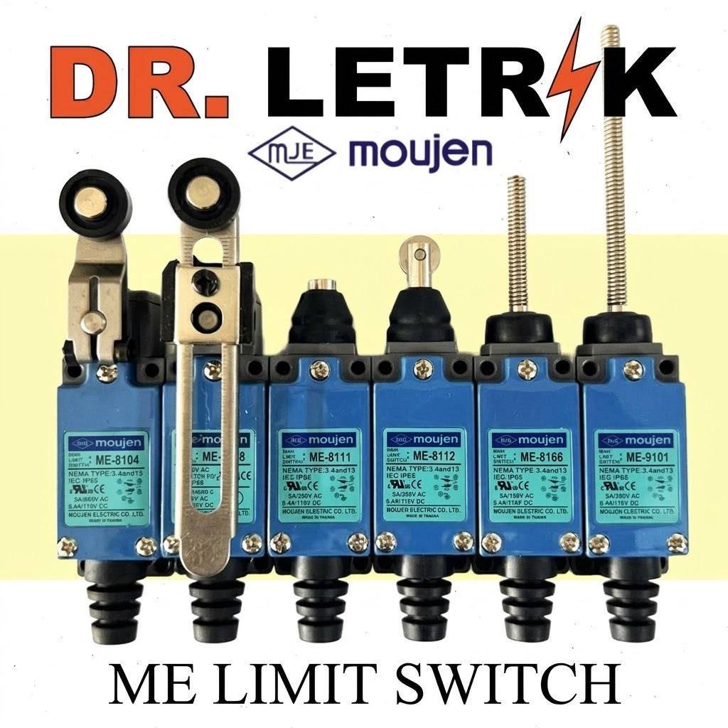 TAIWAN MOUJEN ME Limit Switch [ME-8104, 8108, 8111, 8112, 8166, 9101 ...