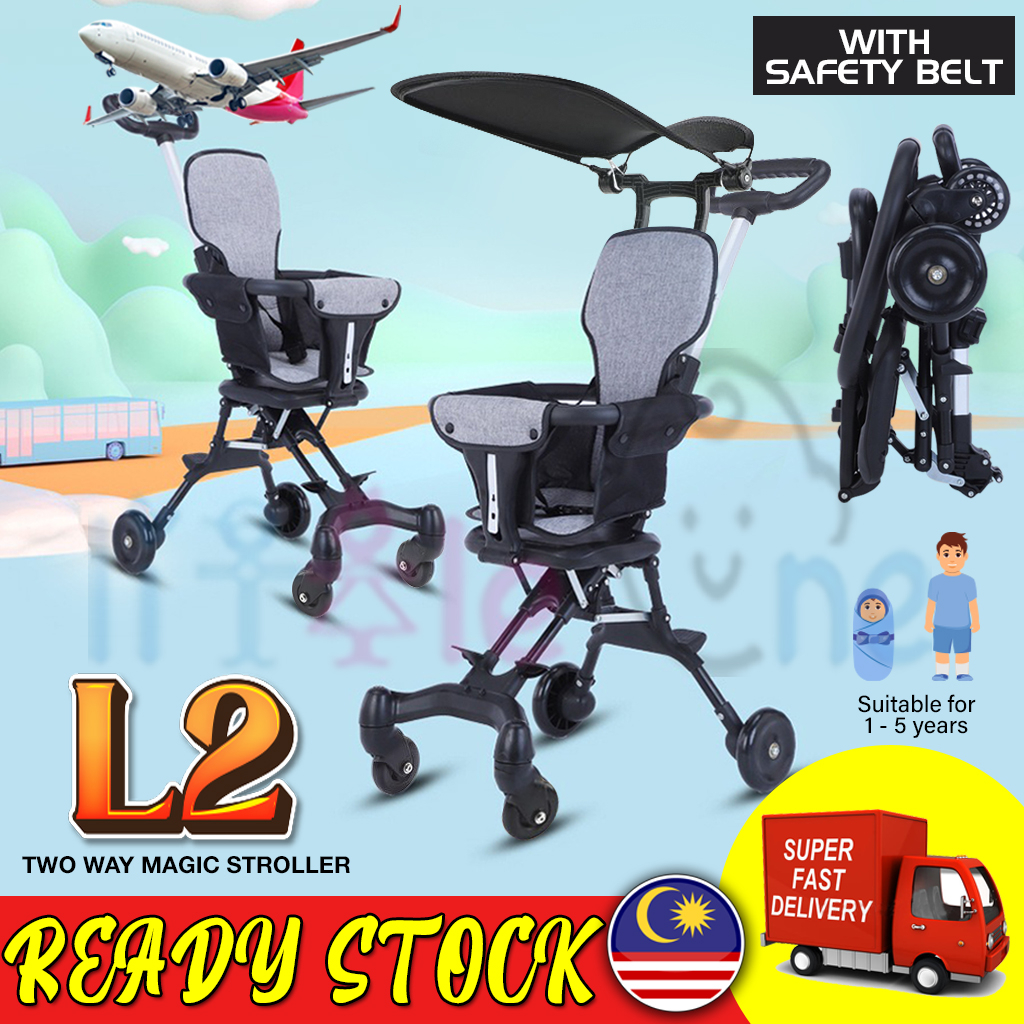 2 Way Magic Stroller CANOPY TYPE L1 L2 WITH BOX Magic Kids