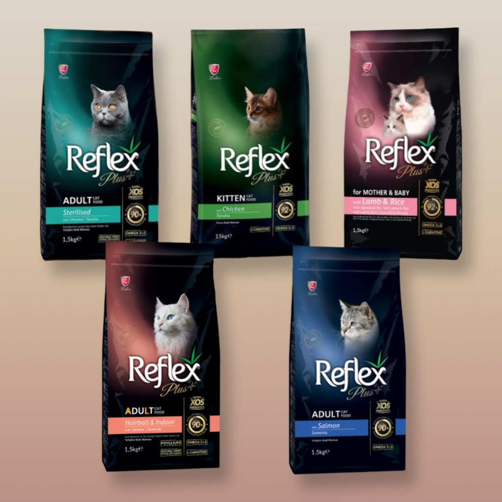 Original Reflex Plus Premium Cat Food Repack 800GM (Kitten Chicken ...