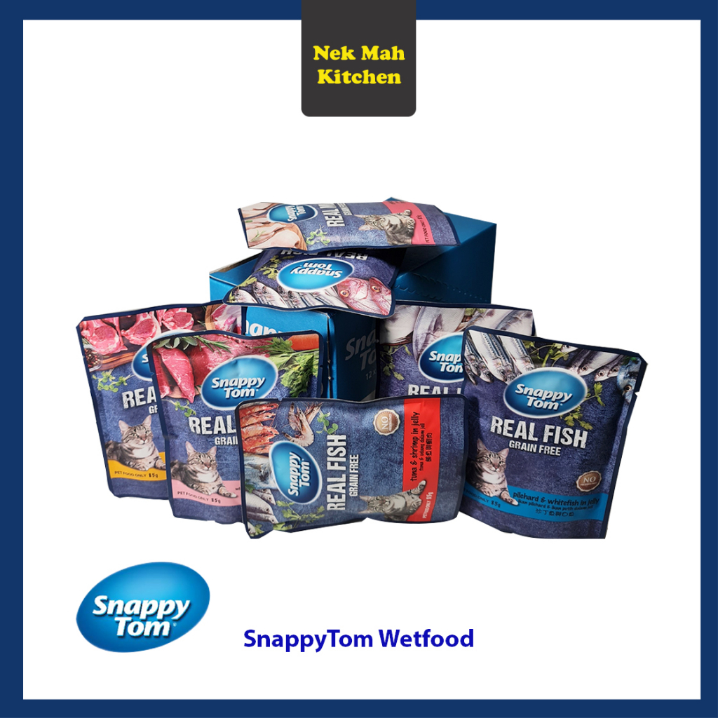 Snappy tom Pouch (Cat Wet Food) - 85g NMK | Shopee Malaysia