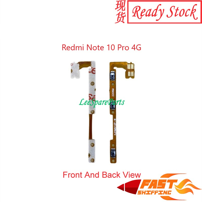 Compatible Redmi Note 10 4G 5G / Note 10 Pro 5G / Note 10 Lite Power On ...
