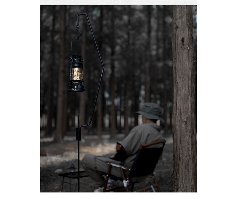 ShineTrip X Qvien Camping Out door Lamp Pole Portable Iron Triangle ...