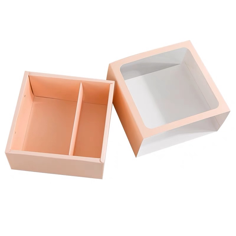 (READY STOCK)Valentine's Day Gift Box portable empty flower box packing 仿真花 永生花 gift bouquet