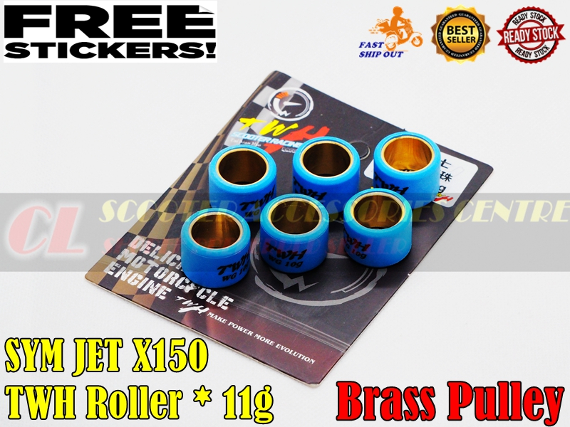 TWH SYM JET X 150 Pulley Roller SYM JET X 150 Racing Roller High ...