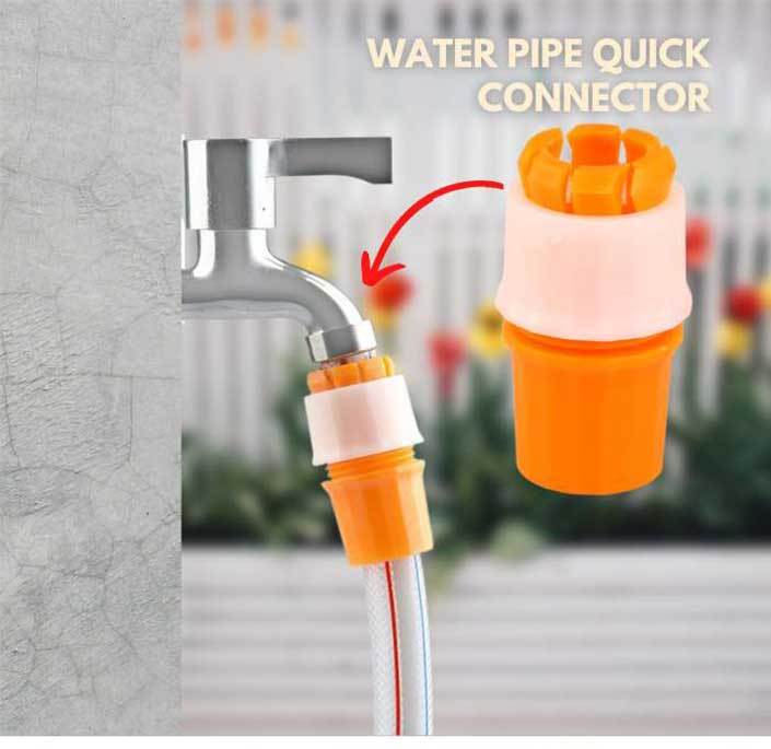 Hose Connector Pipe Adapter Pengikat Hose Paip Getah Bilik Air Tap ...