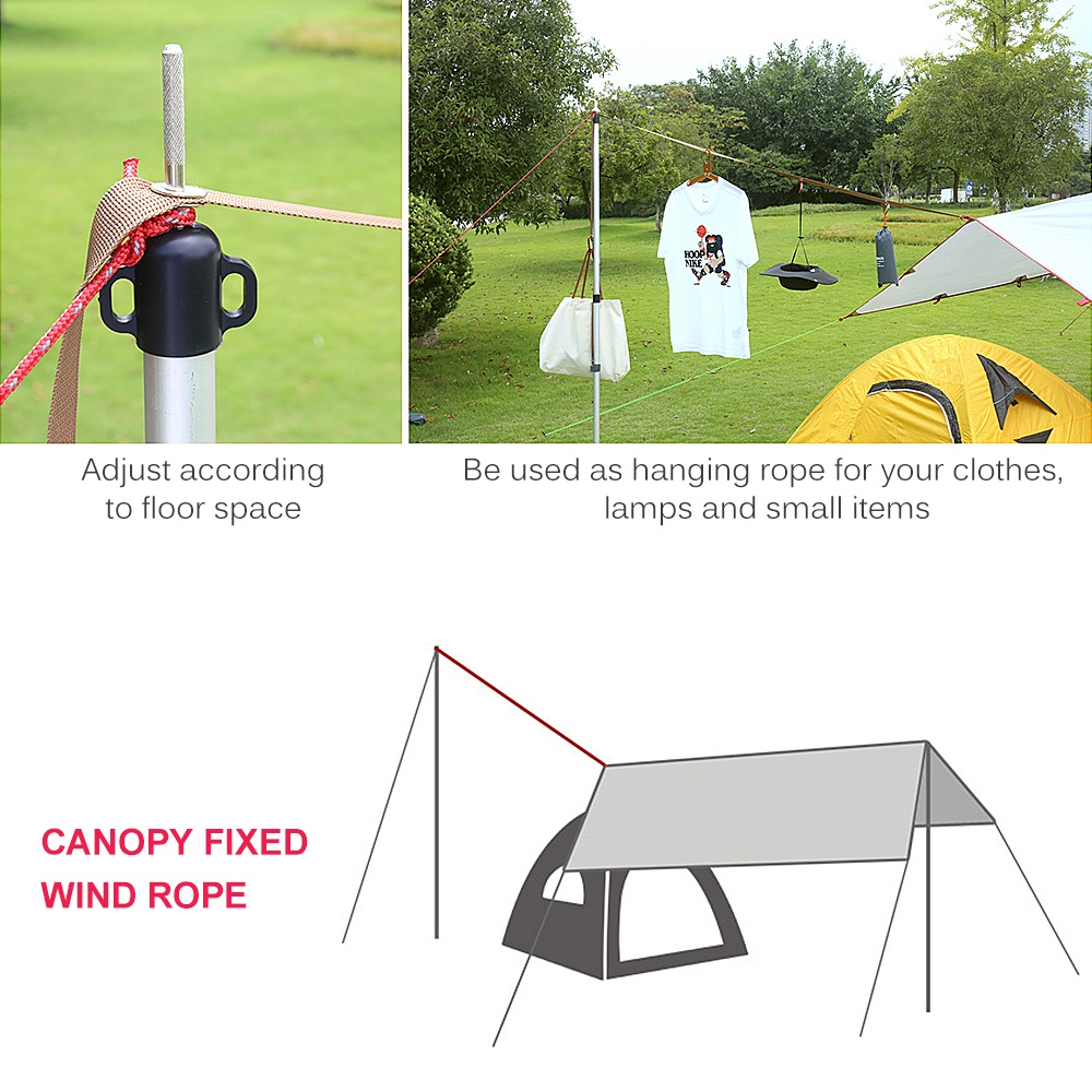 Flysheet extender Rope Wind Rope Durable Nylon Wind Rope ...