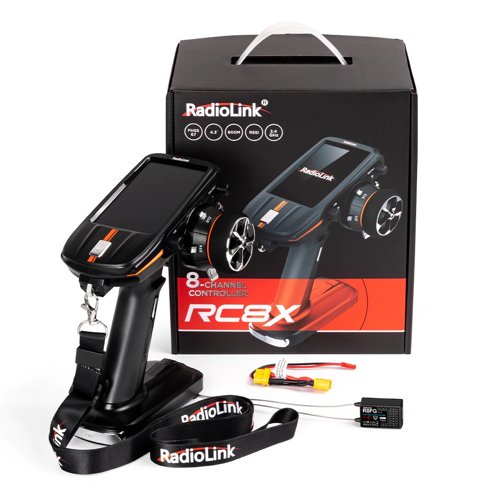 Radiolink RC8X Digital 8 Channel Transmitter RC Controller R8FG ...