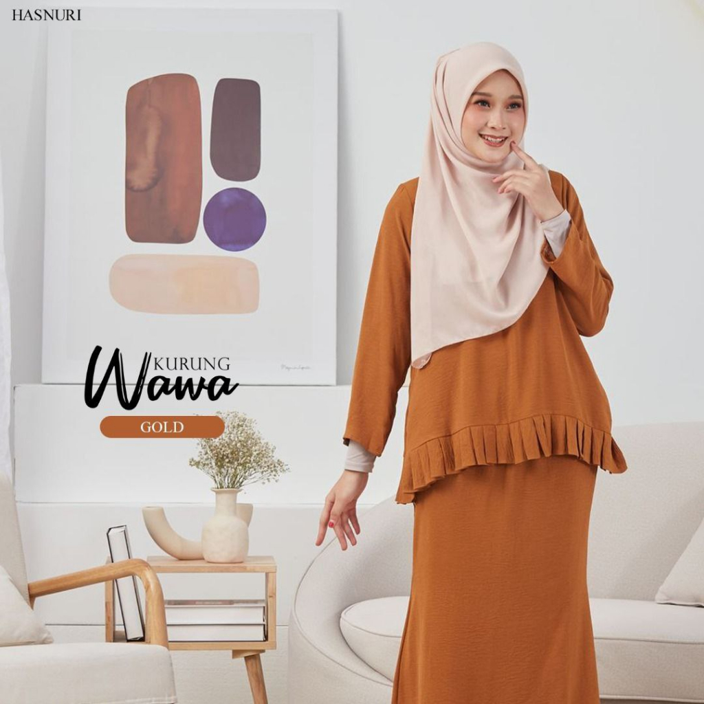 Baju Kurung by HASNURI Wawa Dress Muslimah Mini Ropol Sedondon Ibu Anak ...