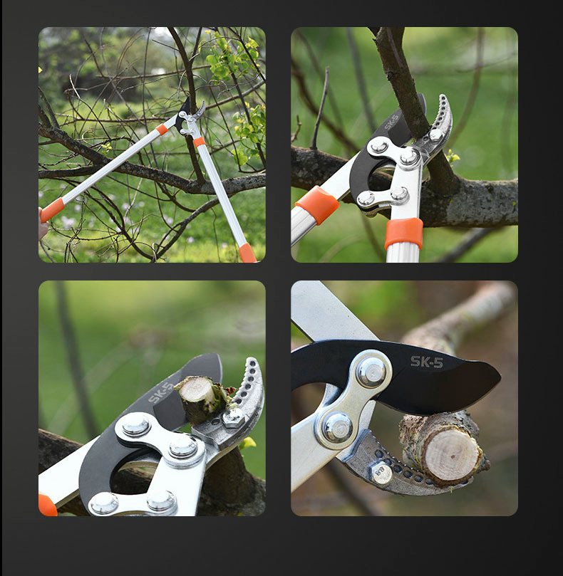 Telescopic Tree Cutter Branch Pruning Scissors Garden Plant Lopper ...