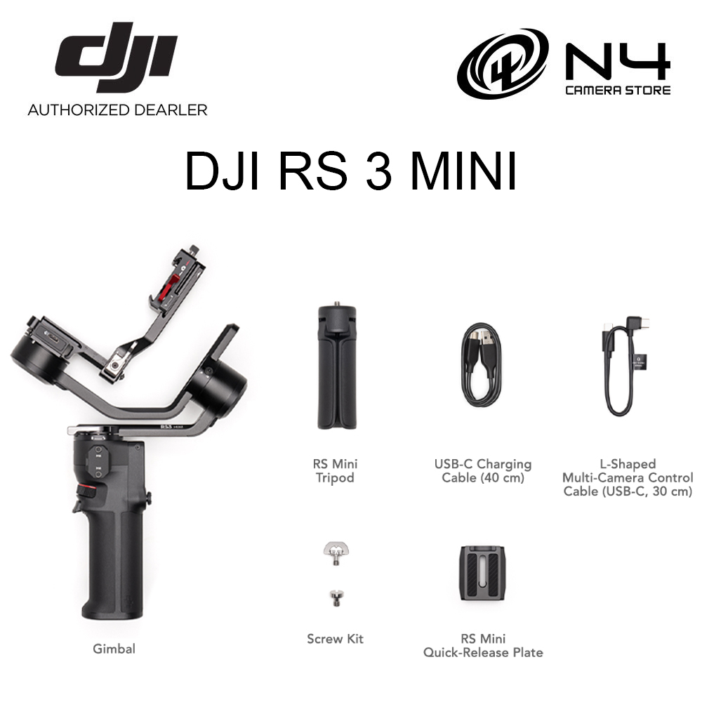 DJI RS 3 MINI - Gimbal Stabilizer for DSLR and Mirrorless Camera ...