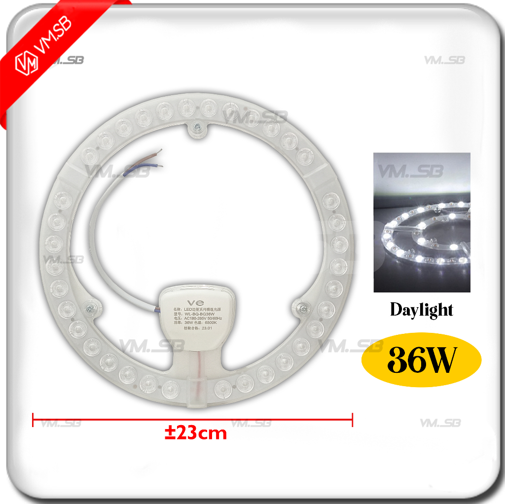 ROUND LED MODULE DOWNLIGHT REPLACEMENT MAGNETIC CEILING LIGHT LAMPU ...