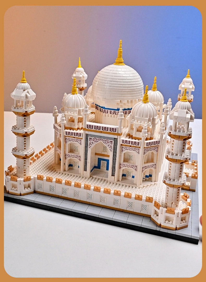 Micro Building Blocks Taj Mahal Jigsaw Puzzle World Famous Architecture ...