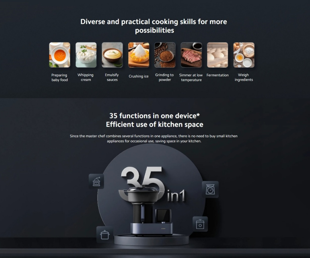 Xiaomi Smart Cooking Robot MCC01M | Mi Malaysia Warranty | 35 ...