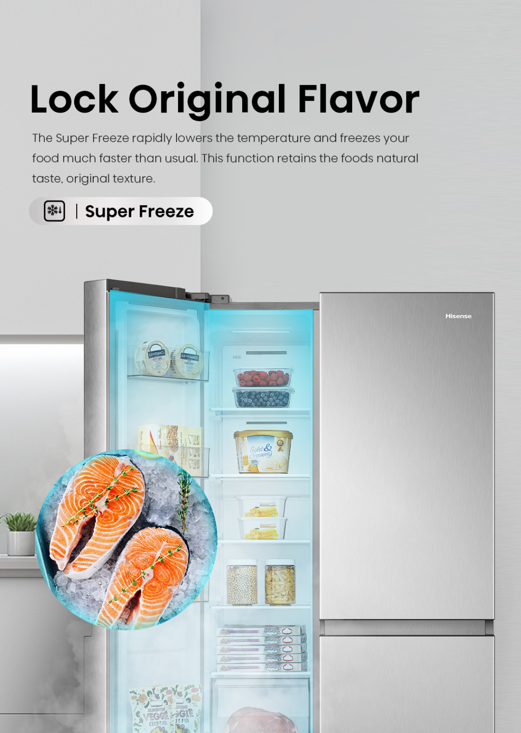 【jimat Rm200】hisense Haier 780l 522l Side By Side Inverter Refrigerator Fridge Rs868n4asv Hrf 4206
