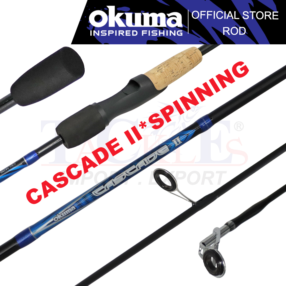Okuma Cascade II Spinning Fishing Rod (5'0ft - 6'6ft) Freshwater