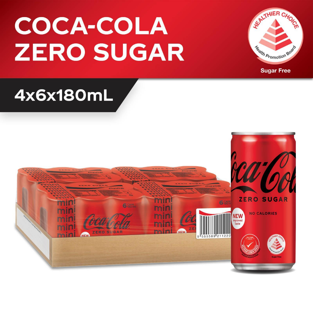 12x【Classic Coca-Cola Mini 180ml#迷你可口可乐】小小罐刚刚好#Limited Edition Mini ...