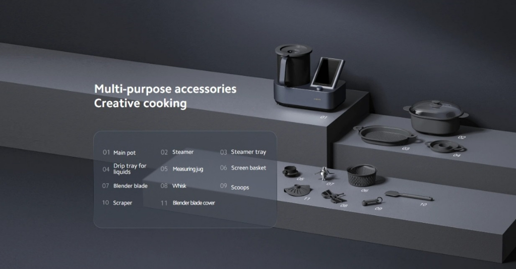 Xiaomi Smart Cooking Robot MCC01M | Mi Malaysia Warranty | 35 ...
