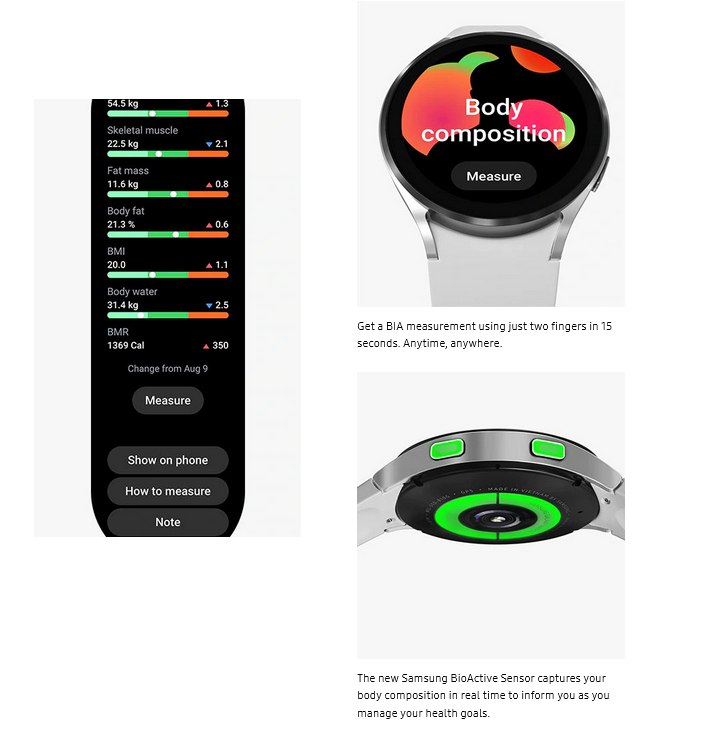 Samsung Galaxy Watch 4 40mm Bluetooth Smartwatch (R860) Black | Shopee ...