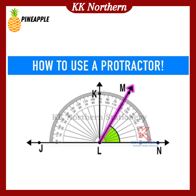 Transparent 180 Degree Protractor Ruler / Semi Circle Measuring Angles ...