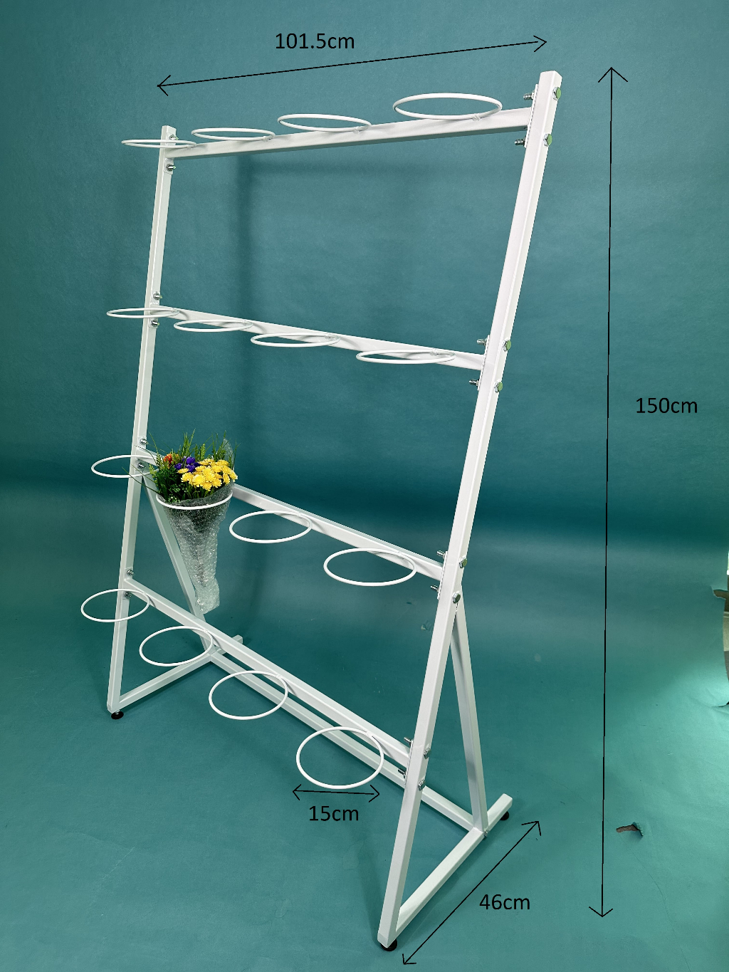 Flower Bouquet Rack 4 layer / Flower Rack / Rak Bunga Bouquet 4 tingkat ...
