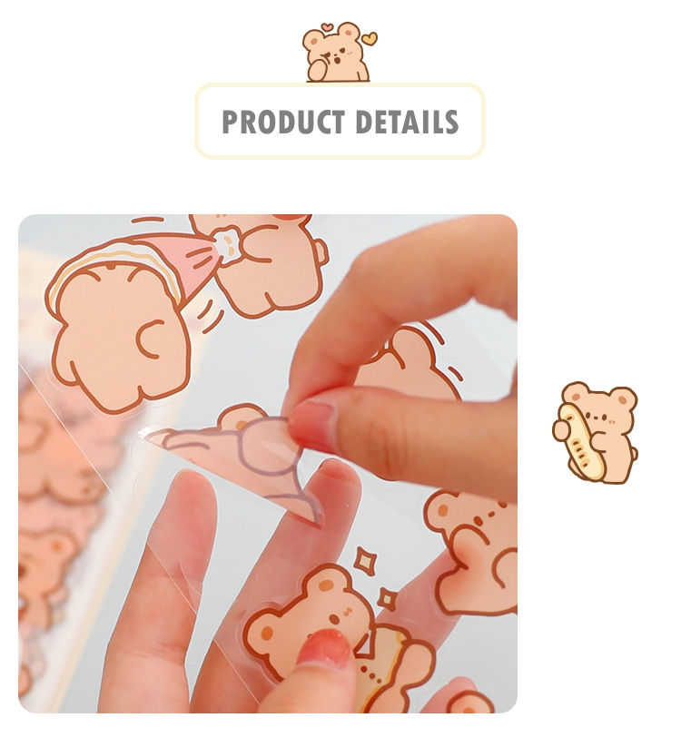 *CLEARANCE* TLD Cute Cartoon Cream Rabbit & Cream Bear PET Waterproof ...