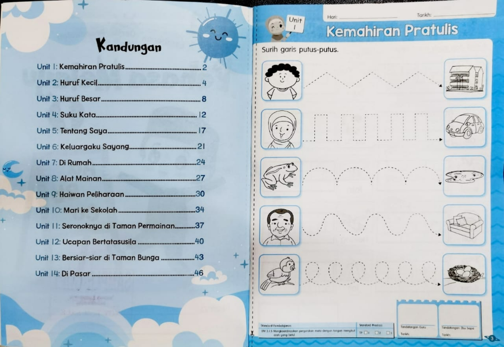 LEMBARAN CERIA PRASEKOLAH SERIES KSPK 2022 SESUAI UNTUK PRASEKOLAH ...