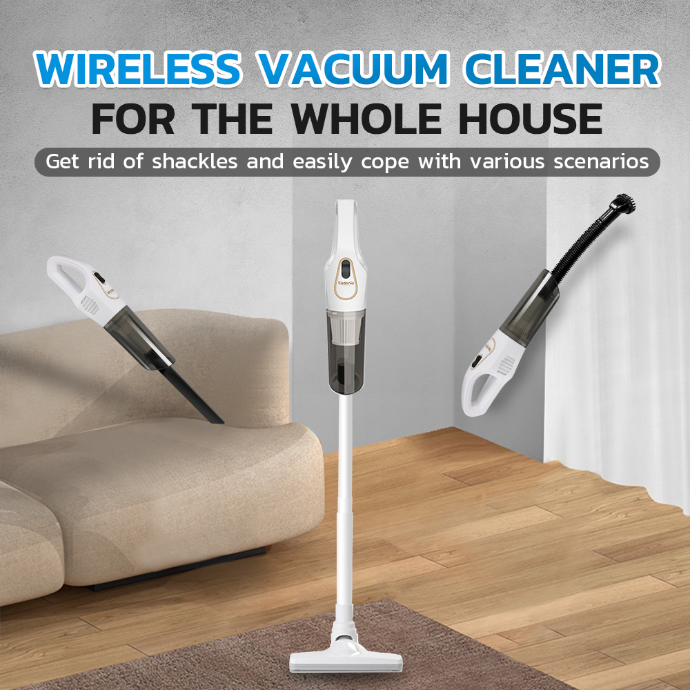 【BUY 1 TAKE 1】KADONIO Cordless Vacuum Cleaner 4 in 1 Wireless Vaccum ...