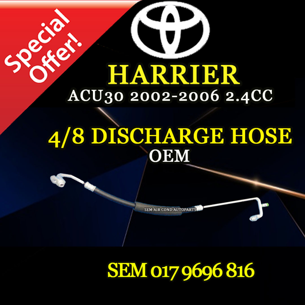TOYOTA HARRIER ACU30 2002-2006 YEAR 2.4CC OEM TAIWAN NEW 4/8 DISCHARGE ...
