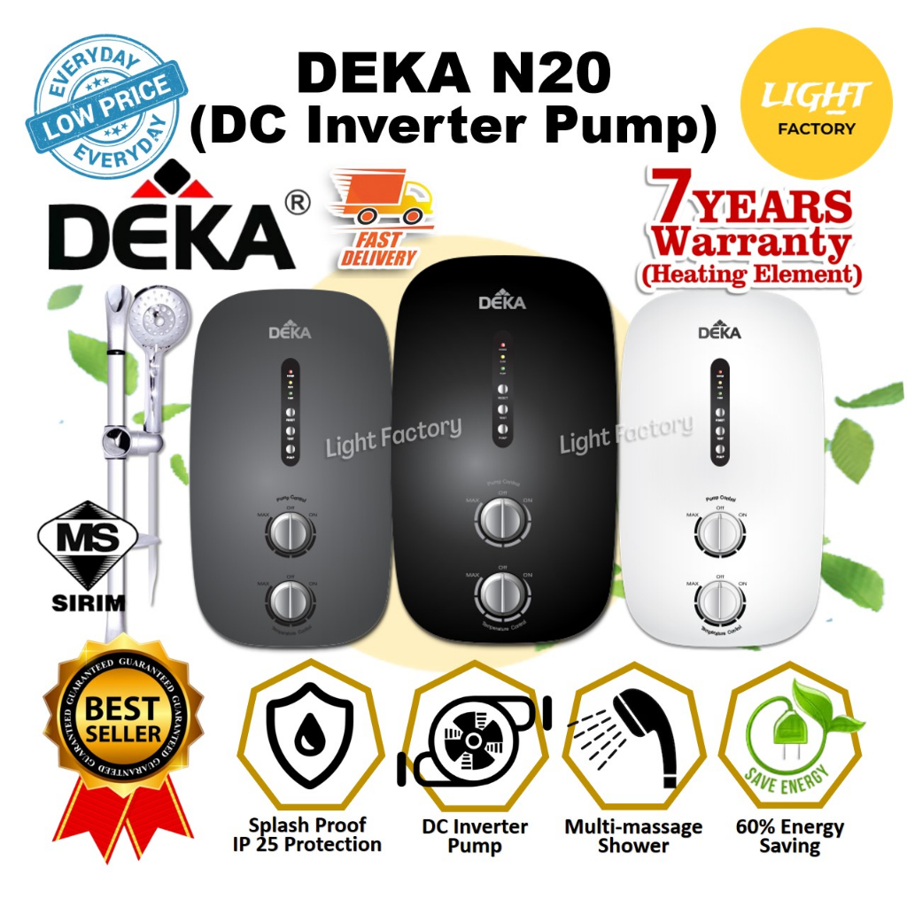 [EXTRA DISCOUNT for Follower‼️] DEKA PRO N20 DC Pump Instant Water ...