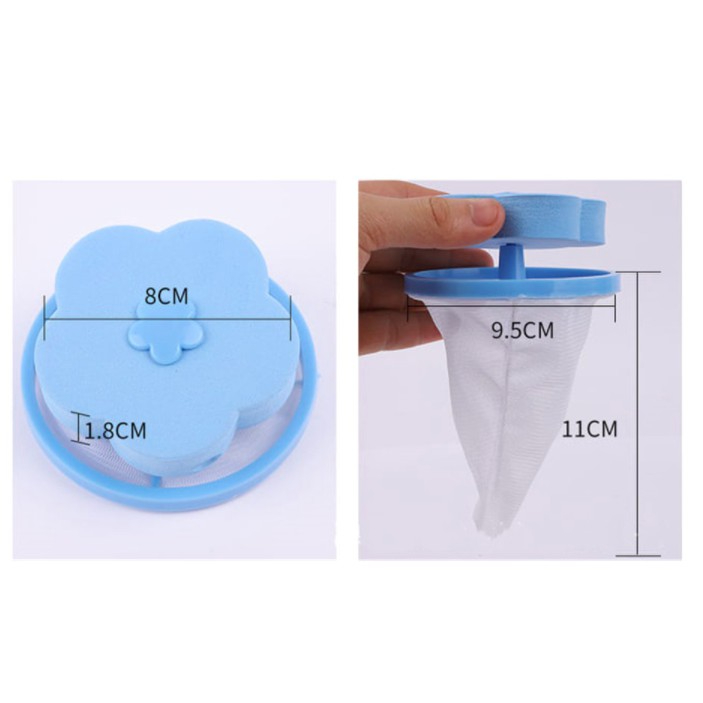Washing Machine Float Decontamination Filter Hair Remover Cleaning ...