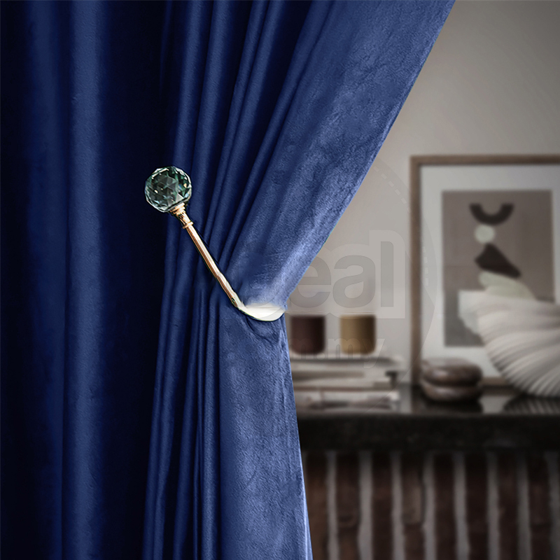 GDeal Ring/Hook & Rod Type 1pcs Italian Velvet Blackout Curtain Solid ...